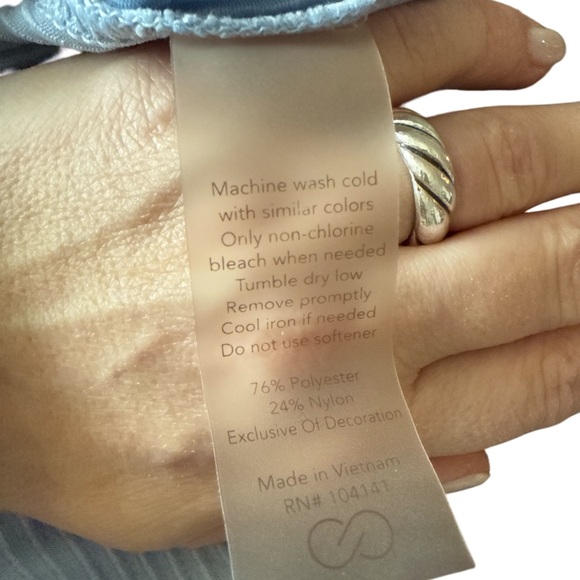 Calia black long sleeve top size ax - Picture 4 of 4